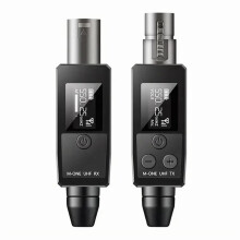 UHF-Funkmikrofonsender EmpfäNger XLR-Mikrofon-Funksystem, Geeignet für Kapazitive 48-V-Mikrofone