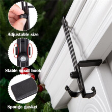 6 StüCk Weihnachtsstrumpfhalter für Den Kaminsims - Verstellbare Kaminstrumpf-AufhäNger - Weihnachtsstrumpf-Girlanden-Haken