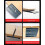 6Pc Plasterboard Fixing Tools Drywall Fitting Supports Board Room Ceiling Sloped Wall Carpenter Ceiling Positioning Tool 2