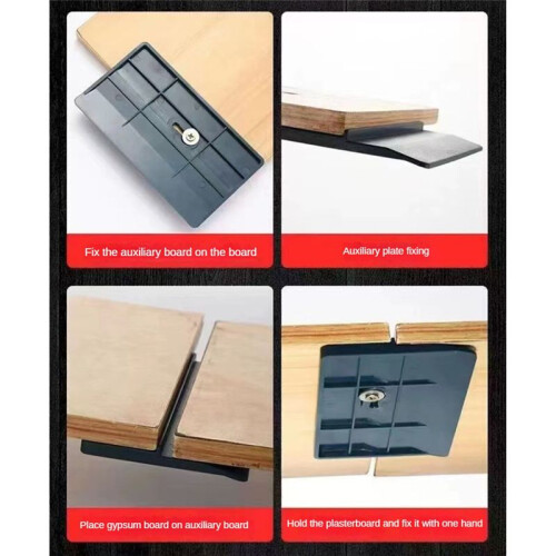 6Pc Plasterboard Fixing Tools Drywall Fitting Supports Board Room Ceiling Sloped Wall Carpenter Ceiling Positioning Tool 1
