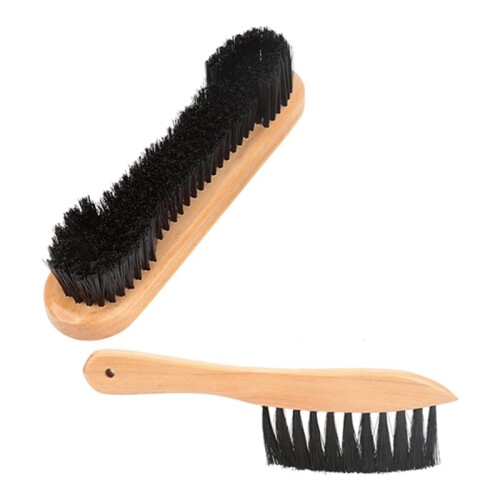 Pool Table Brush, Billiards Pool Table and Rail Brush Set, 2Pcs Billiards Pool Table Rail Brush Set Cleaning Tools