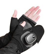 Heated Gloves, USB Rechargeable Hand Warmers Gloves, Winter Full-Finger Glove for Women Warm (Black)