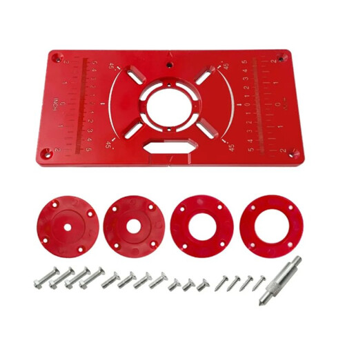 Router Table Insert Plate Woodworking Bench Table Saw for Multifunct Wood Plate Machine Engraving Tool Flip Board
