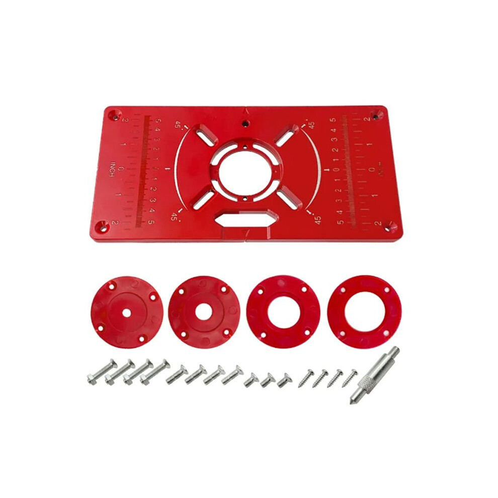 Router Table Insert Plate Woodworking Bench Table Saw For Multifunct Wood Plate Machine Engraving Tool Flip Board 4712762724013