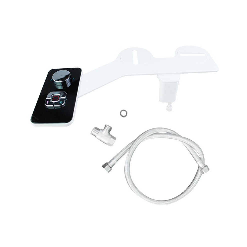 Bidet Attachment Non-Electric Bidet Toilet  Sprayer with Pressure Controls Dual Nozzles for Frontal Rear Wash B