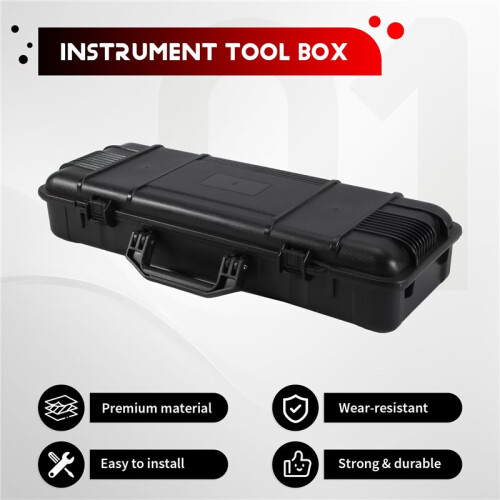 Waterproof Carry Tool Case Organizer Storage Box Camera Photography Protector Instrument Tool Box with Sponge 1