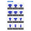 Car Dent Repair Tools Kit Slide Reverse Hammer Suction Cup Sheet Auto Body Paintless Dent Removal Tool Puller Tool Kit 4