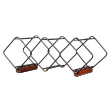 Wine Bottle Storage Rack Modern Wine Shelf Red Wine Rack Metal Bar Accessories Honeycomb Wine Rack Wine Display Holder