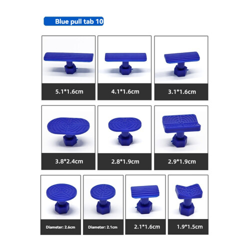 Car Dent Repair Tools Kit Slide Reverse Hammer Suction Cup Sheet Auto Body Paintless Dent Removal Tool Puller Tool Kit
