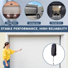 Flo2rs 433mhz Garage Door Remote Control Opener FLO Remote Control 2 Button Transmitter