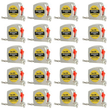 Electroplated Tape Measure Steel Tape Measure Gift Tape Measure Metric and English Dual System Brake Recovery