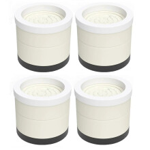 Almohadilla para Pies de Mesa y Silla, Antideslizante, Cubierta para Pies de Muebles, Marco de Cama Elevable Ajustable, Aumento de 9,5 cm