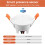 ZigBee 24G  Human Presence Sensor with Luminance Detection Accuracy Tuya Intelligent Human Micromotion Sensor 6