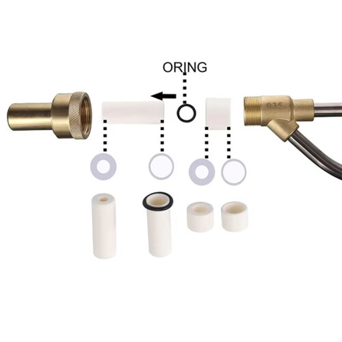 Pressure Washer Sandblasting Nozzle Tip, Replacement Wet Sand Blasteing Attachment 1