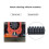 For Voron 2.4 R2 Nozzle Silicone Brush 3D Printer Nozzle Cleaner Tool for VORON V2 3D Printer 4