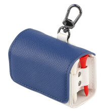 Bag Pouch Color-Blocked Tees Bag Pouch Holder Magnetic Metal Hangings Buckle for 2 Balls Dark