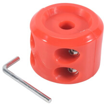 Tappo per Verricello In Gomma, Linea di Fermacavo Salvacavo per Verricello Tappo In Gomma con Chiave Esagonale, Accessori per Auto Corda per
