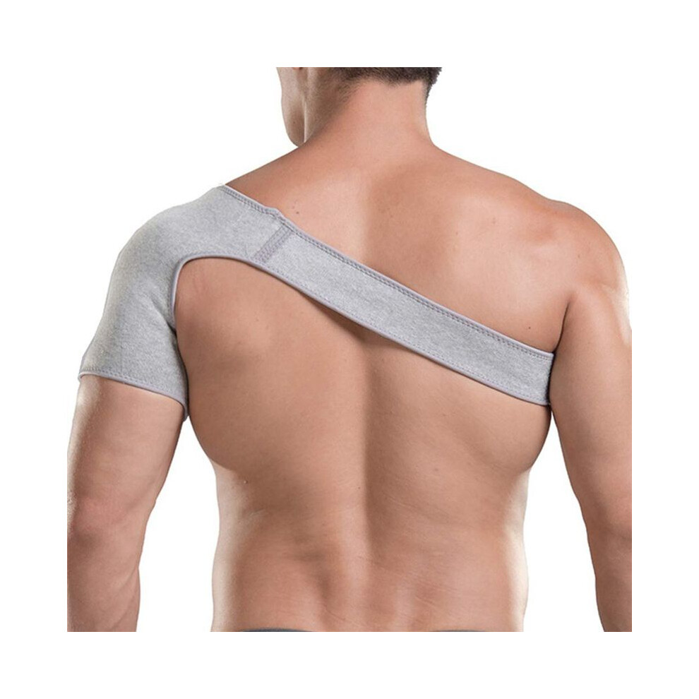 Jojomino Shoulder Stability Bandage Compression Adjustable Right Left Shoulder Brace Fitness Shoulder Support Bandage S