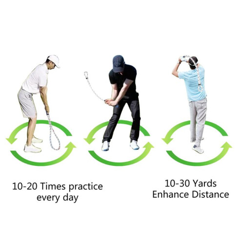 Swing Trainer Practice Rope,  Practice Supplies, Portable  Practice Swing Trainer A 2