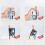 Climbing Carabiners Quickdraws Heavy Duty Self-Locking Rope Grab Climbing Fall for Protection Aerial Work Tool 7