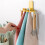 Kitchen Flower-Shaped Rag Rack with Hook Storage Organizer Wall-Mounted No Drilling Spatula Spoon Rack Towel Shelf B 5