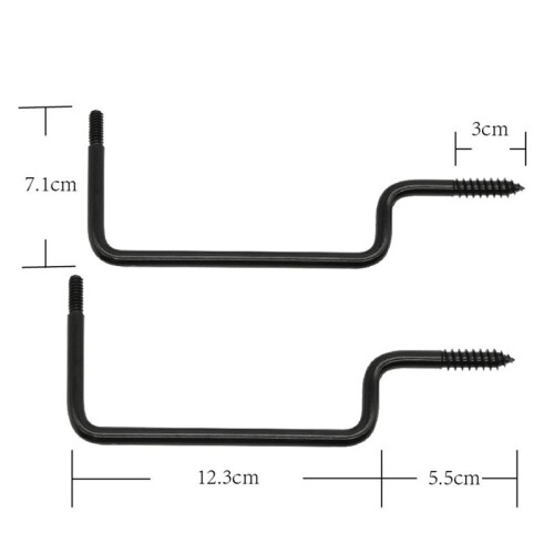 Trail Camera Tree Mount: 360 Degrees Adjustable Game Camera Mount with 1/4 Inch Screw, Easy Installation 2 Pack 2