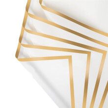20 Folhas de Papel de Embrulho de Flores 22,8 X 22,8 Polegadas, Papel de Embrulho de Buquê Floral À Prova D'Água, Suprimentos de Buquê com Borda