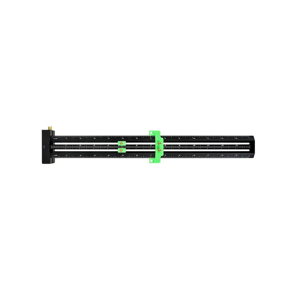 14-Inch Vertical Marking T-Type Hole Marking Mark/T-Type Double- Ruler with Steel Needle/Parallel Marking Ruler