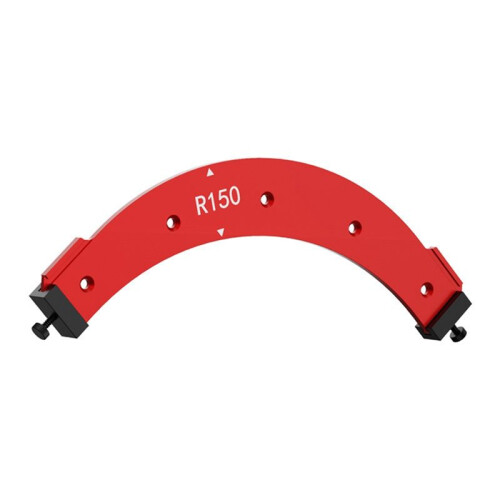 Inner/Outer Corner Large Arc Mold Electric Router Slotting Template Woodworking Curved Angle Chamfering Template Tools B