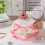 Double Layer ABS Embroidery Stand Hoop Desktop Handmade  Frames for Poking, French Embroidery A 6