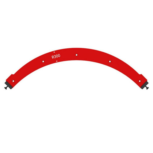 Inner/Outer Corner Large Arc Mold Electric Router Slotting Template Woodworking Curved Angle Chamfering Template Tools E