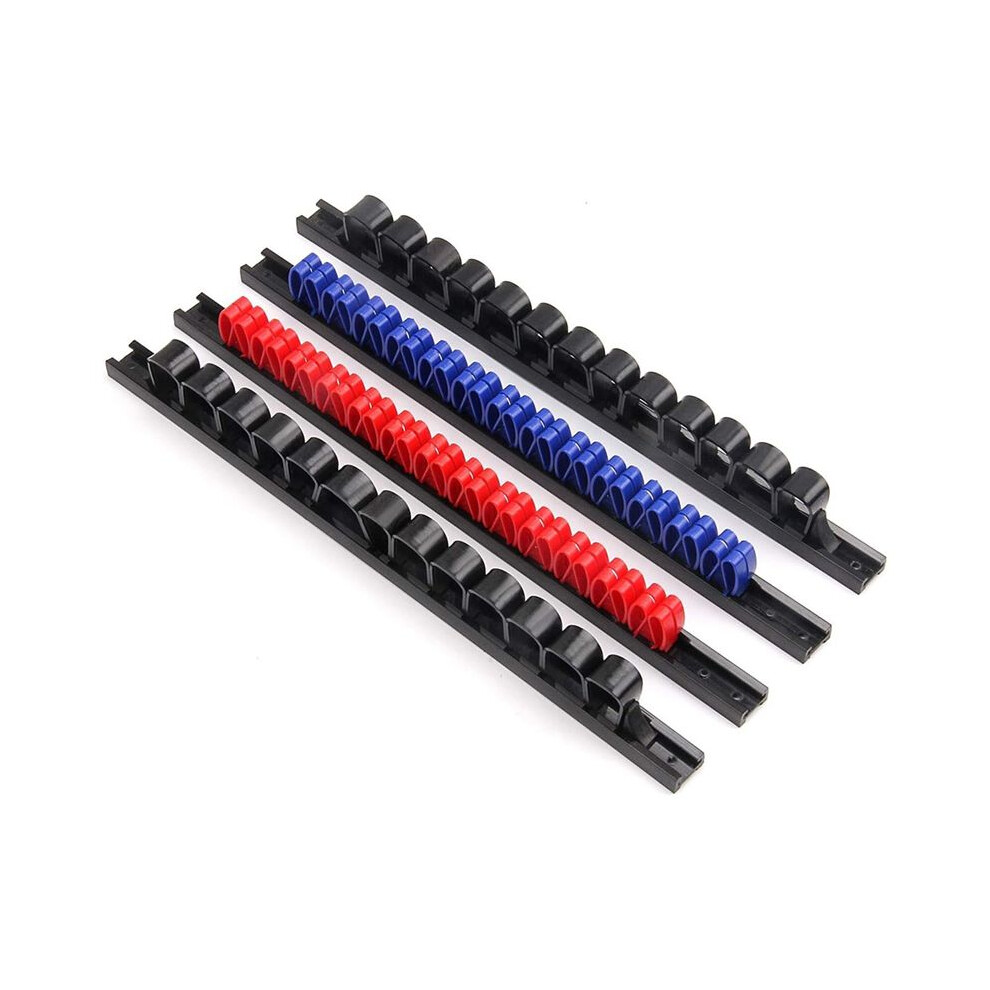 4Pc Screwdriver Organizer Tool Holder Wall Organizer Wall Mount For Vice Wrench Plier Screwdriver Organization Tool 4714239066411