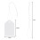 White Price Tags with String - 1000PCS Pre-Strung String Tags for Pricing, Paper Hang Tags Merchandise Tags 7