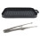 Grill Pan Set Thickened Heat-Resistant Non-Stick Rectangular Grill Multi-Function Outdoor Camping Grill Pan 1