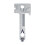 Keychain 17+ Functions Multitool Dual Flathead Screwdriver Stainless Steel Natural Silver 1