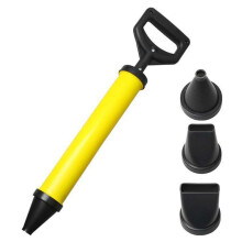 Caulking Gun with 4 Nozzles Grouting Mortar Sprayer Cement Lime Pump Grout Filling Tools Applicator Hand Tools