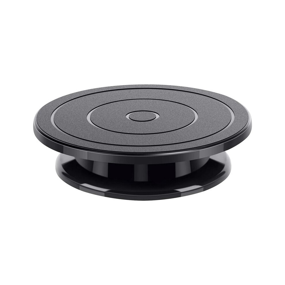 11 Inch Rotate Turntable Sculpting Wheel Revolving Cake Turntable Black Painting Turn Table Stand 6031029048340