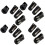 15pcs Octagonal Carpenter Pencil Sharpener Square Oval Carpenter Pen Manual Sharpener Black 1