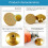 2PCS 60 M10 Brazed Flat Grinding  Abrasive Polishing Stone Marble Quartz Cobblestone Grind 4
