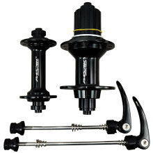 PASAK Racefietsnaaf Aluminiumlegering 4 Afgedichte Lagernaaf 5 Pallen Racefiets Fietsnaaf 11 12 Versnellingen, Zwart