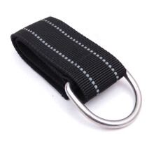 GeräTe Tauchen Handgelenk Band Nylon Gurt Band mit Aufkleber, Rostfreier Stahl D-Ring Gurt, Unterwasser Sport Tauchen GeräTe, 1,5 Zoll