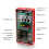 ANENG 621A Touch Screen Intelligent Digital Multimeter 9999 Counts Auto Range Rechargeable NCV Universal Meter Ammeter(Red) 10
