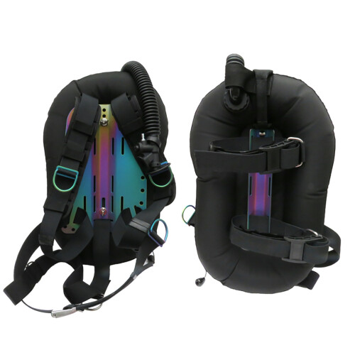 Scuba Tech Diving Sidemount Backmount BCD Titanium 2Inch D Ring with PVD Surface Treatment for BCD Backplate Holder 2