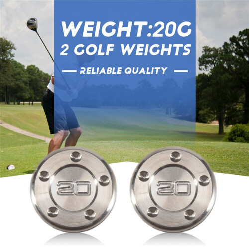 Kit Pesi da  2 Pezzi 20 G con Chiave per Pesi da  Fit per   Putter 2
