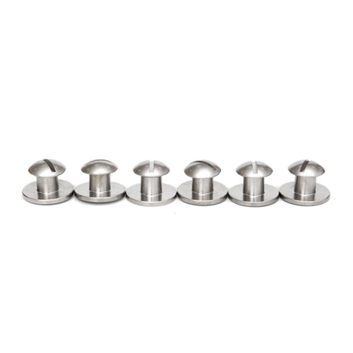 8 Pack Scuba Dive Book Screws for Back Plate, Underwater Accessories Assembly Attachment Hardware