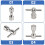 Kit Pesi da  2 Pezzi 20 G con Chiave per Pesi da  Fit per   Putter 5