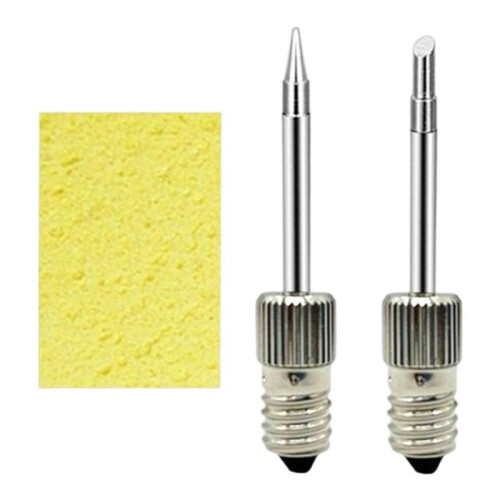 Soldering Tips USB Soldering Iron  Replacement Soldering Iron Tips Welding  for E10 Interface(Tip B+Tip C)