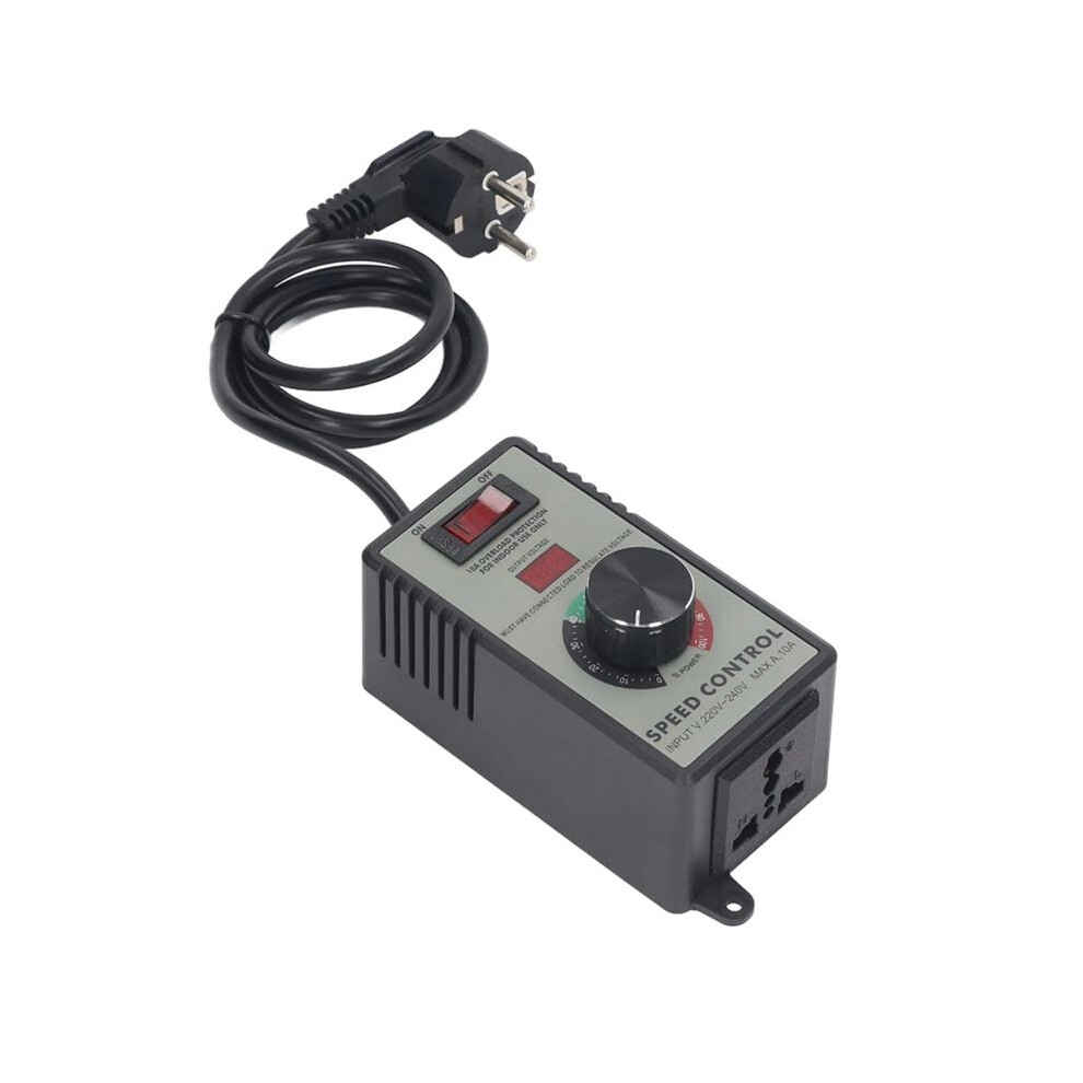 Ac Motor Speed Controller Angle Grinder Fan Variable Speed Controller 10A Universal European Plug Ac220 To 240V 4000W 4711684819777