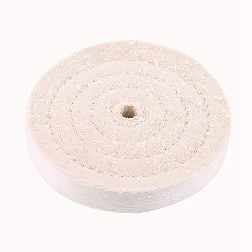 2 Peças Super Grosso Polimento Roda 6 Polegadas Adequado para Bench Grinder Ferramentas Espelho Polimento e Enceração 1