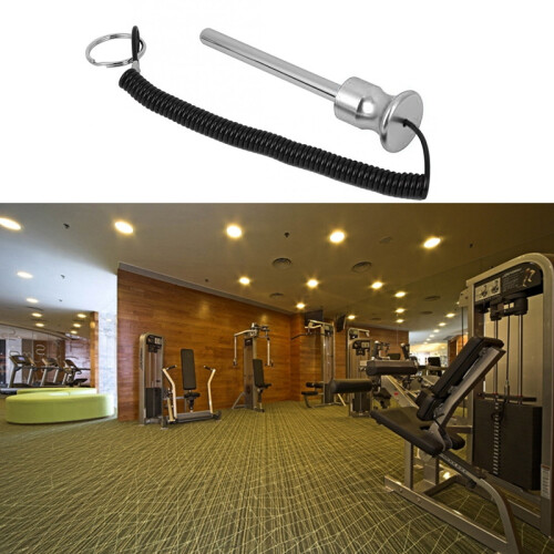 Fitness Gym Weight Stack Selector Aluminum Magnetic Weight Stack Pin Strength Training Equipment Silver 1